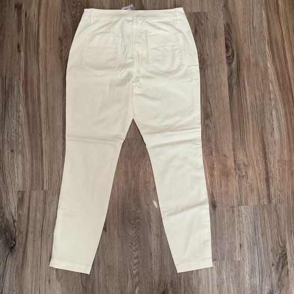 Ply The Waters Guideboat Co Pants Yellow Ankle Zip Zippers Casual Size 28 Preppy - Picture 4 of 7